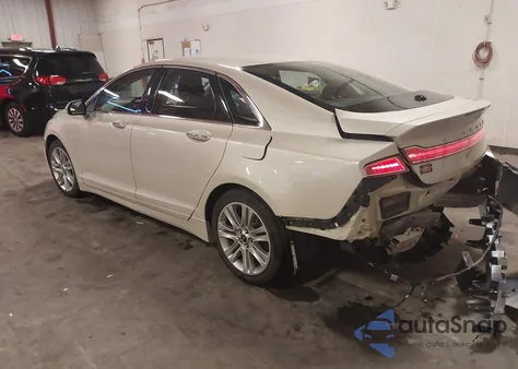 2014 Lincoln Mkz Hybrid z USA, uszkodzony, nr VIN 3LN6L2LU9ER803503